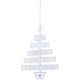 thumbnail image 2 of 1 Piece Adornos Navideños Feliz para Árbol de Navidad Colgante Noel Colgante Árbol de Navidad Blanco perfecl Ornamento de madera del árbol de navidad, 2 of 7