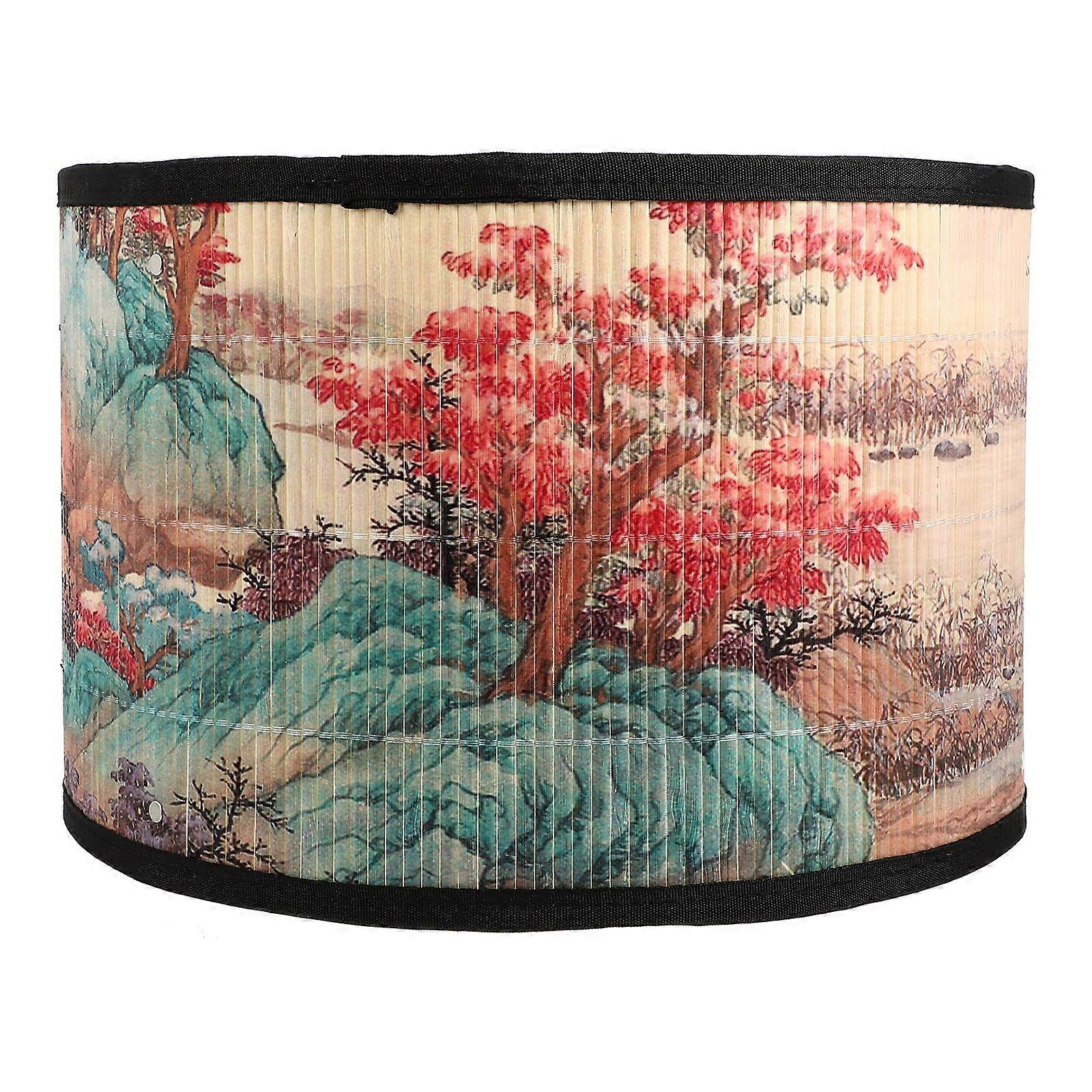 Chic Chinese Bamboo Lamp Shade Home Hanging Lamp Shade for Lighting ...