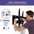 thumbnail image 3 of Soporte de TV LINK BITS Negro para Pantallas de 42 a 90 Pulgadas, Capacidad 100 kg, Material Reforza, 3 of 7