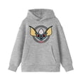 thumbnail image 3 of Gremlins Face Boy's Heather Grey Sweatshirt-Medium, 3 of 3