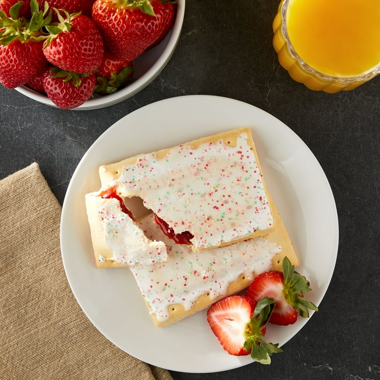 Great Value Frosted Strawberry Toaster Pastries, 10.1 oz, 6 Count