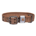 thumbnail image 1 of Collar para perro Carhartt Pet, totalmente ajustable, con correas anchas, color marrón, 1 of 6