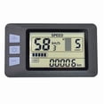 thumbnail image 4 of 3X P3H LCD Display Meter Dashboard 24V 36V 48V 60V Electric Bike Meter Display Panel for Electric Scooter(5PIN), 4 of 7