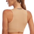 thumbnail image 5 of Magazine Women's Sleeveless Sports Vest Tops, Wireless Comfort Crop Tank for Running Yoga Workout Fitness, 5 of 5