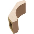 thumbnail image 6 of Ekena Millwork 5"W x 10"D x 10"H Legacy Rough Cedar Woodgrain TimberThane Knee Brace, Primed, 6 of 6