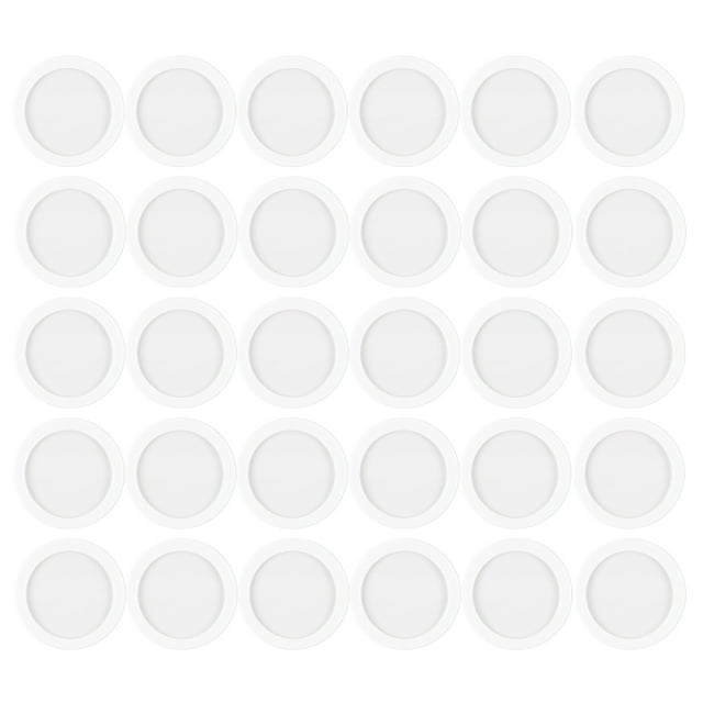 Arealer 30pcs Kazoo Diaphragms Flute Diaphragms Kazoo Membrane Musical Instruments Accessories
