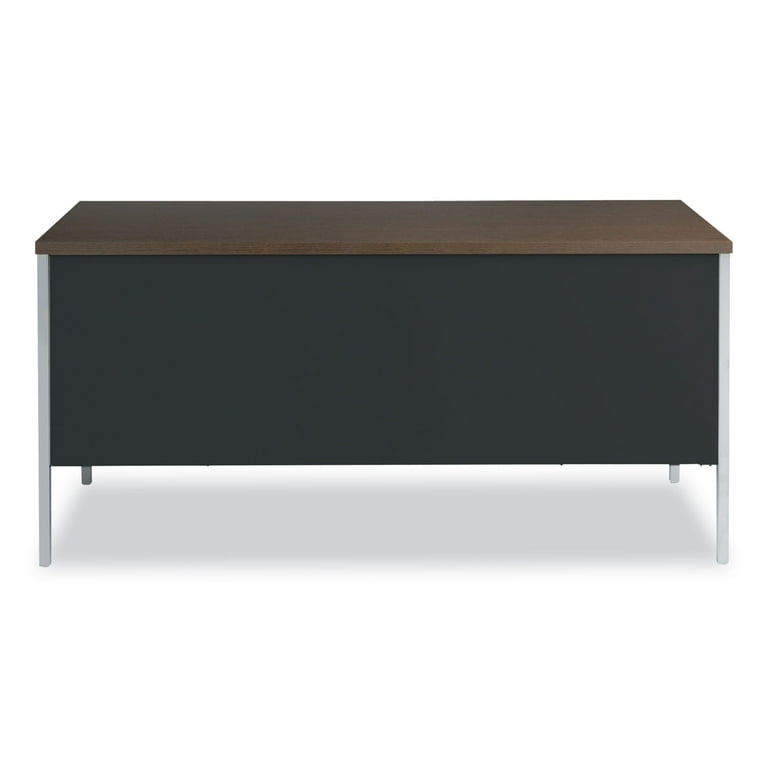 Alera Double Pedestal Steel Desk 60 x 30 x 29.5
