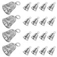 thumbnail image 2 of 20 piezas de pequeñas campanas para manualidades, adornos colgantes, collares, pulseras, pequeñas campanas para manualidades DIY, 2 of 3
