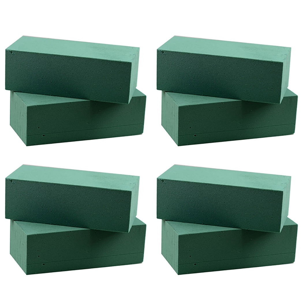 Flower Foam Blocks DIY 8PCS Floral Styrofoam Bricks Flower Arrangement