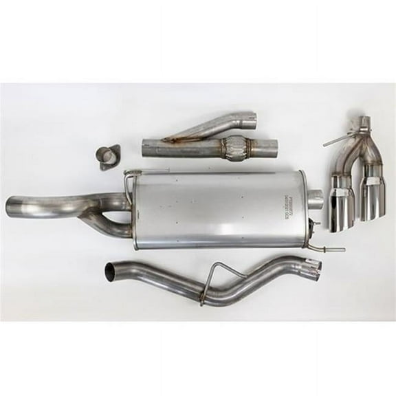 Roush 2021  Ford F-150 Active-Ready Cat-Back Exhaust