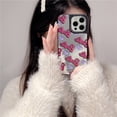 thumbnail image 3 of Funda Protectora De Espejo De Dibujos Animados De Barbie Para iphone 14 13 12 Pro Max 11 14promax, 3 of 4