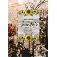 thumbnail image 3 of Darling Souvenir MADE WITH LOVE PersonalizedWelcomeSignFor Bridal Shower,Sunflower Border,Bridal Shower Collection Great For Your Celebrations- 18x 12, 3 of 5
