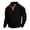 Black, variant on JTieacloth Button Casual Tee Collared Men's Pullover Sweatshirts Long Sleeve Shirts Casual Thermal Loose Fit Button Up Pullovers Black L
