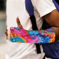 thumbnail image 4 of COEQINE Tie-Dye Arm Cast Covers Size L Elastic Removable Cast Cover Hand Cast with A Thumb Hole Breathable Washable Cast and Bandage Protector for Women Men Kids, 4 of 7