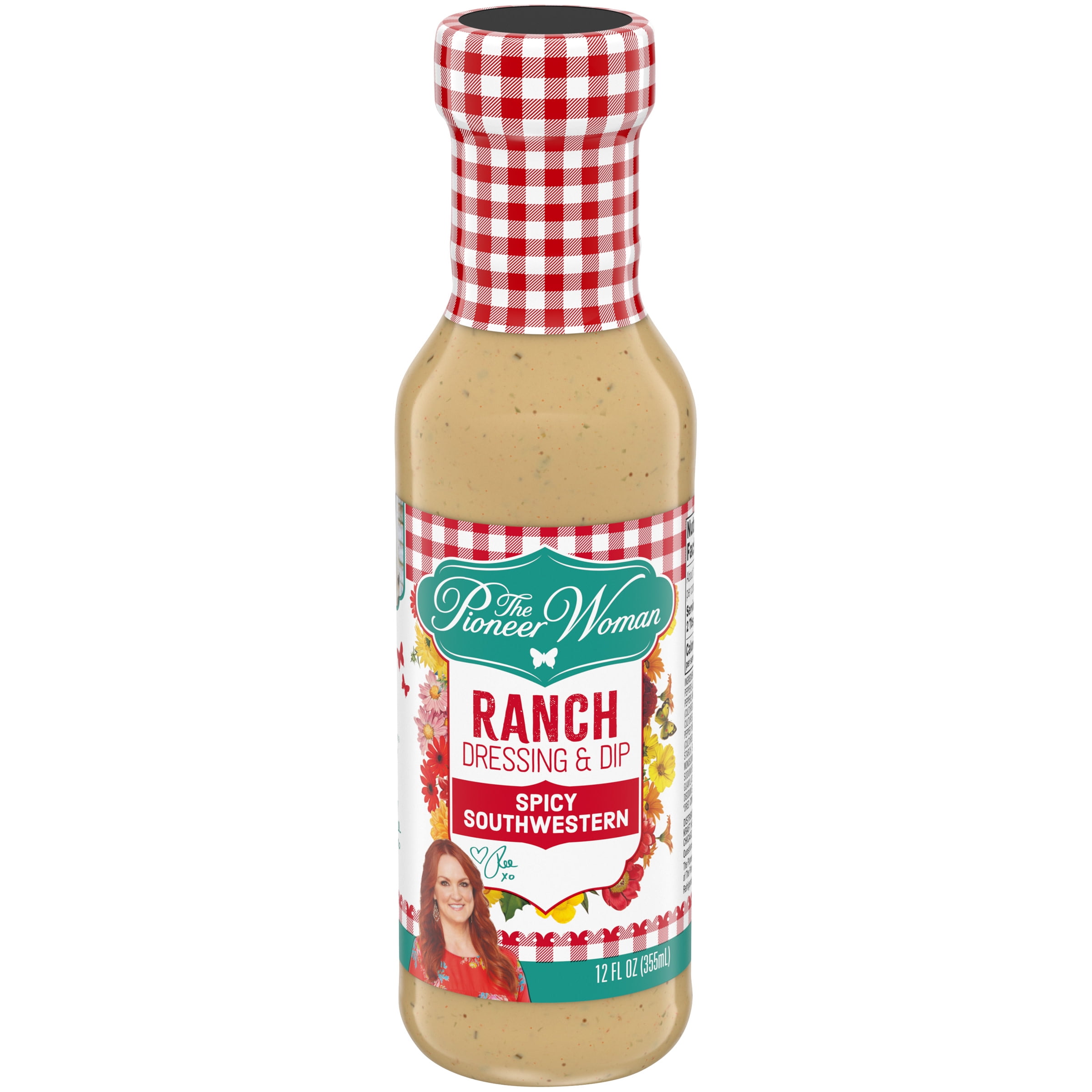 The Pioneer Woman Spicy Southwestern Ranch Salad Dressing & Dip, 12 fl