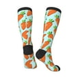 thumbnail image 4 of Balery Cartoon Carrot Fun Novelty Socks Men'S Women'S Crew Socks Funny Crazy Novelty Socks Quirky And Cool Socks, 4 of 9