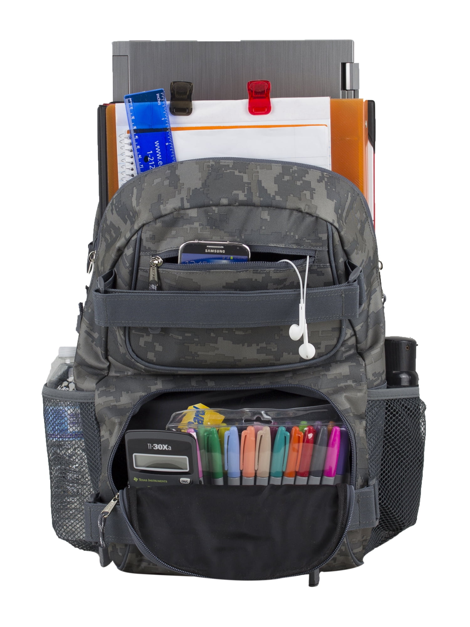 Eastsport Double Strap Skater Backpack, Digital Camo