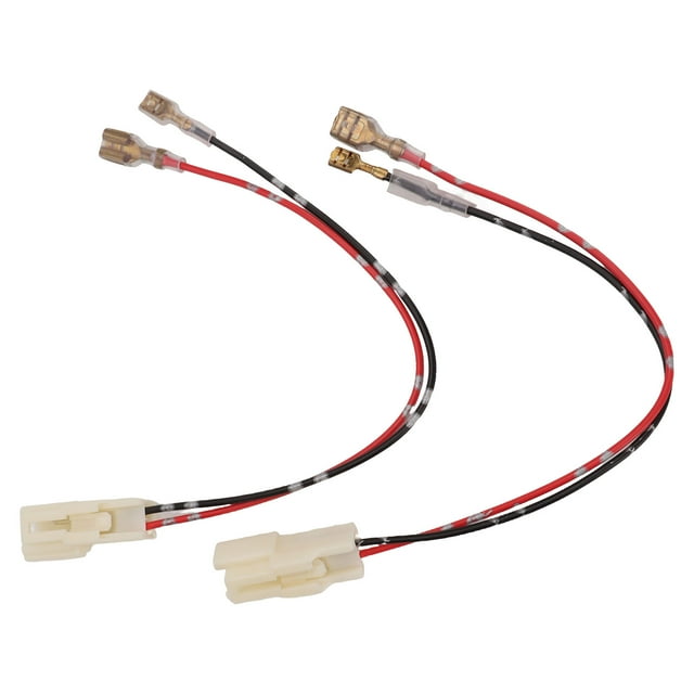 Arnés de cableado para altavoz de puerta, 1 par Adaptador de arnés de cableado para altavoz de puerta de automóvil Conector de arnés de cableado para altavoz Construcción robusta