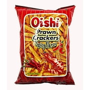 Oishi Prawn Crackers Hot & Spicy Big Pack of 2