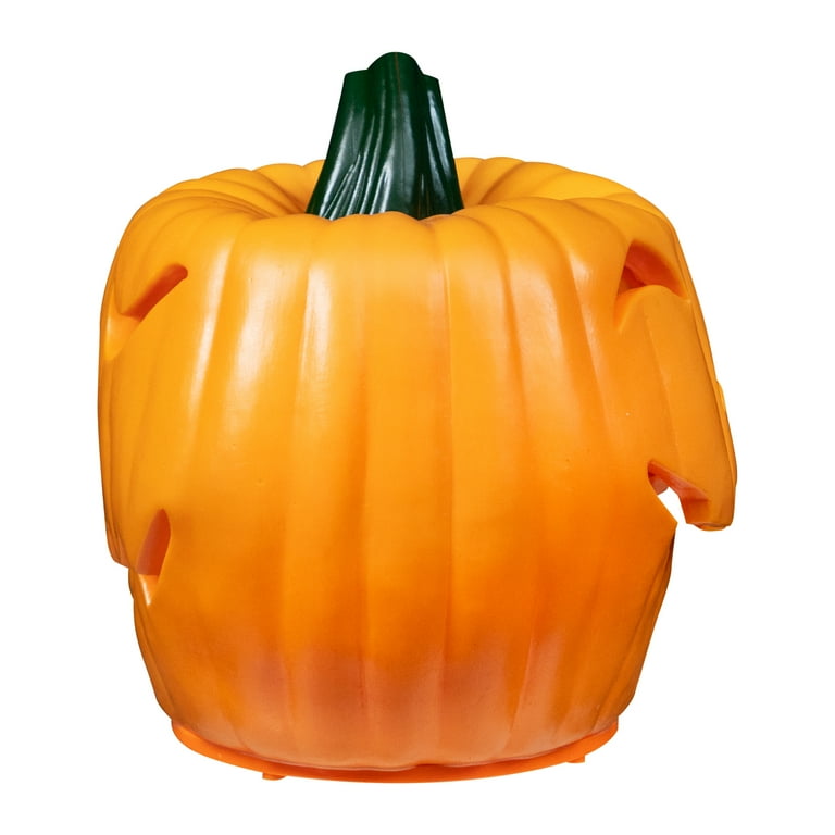 NICENESS SPOOKY（Limited）LIME x ORANGE Tricks & Treats S/6 Flocked Jack-o-Lantern Pumpkins in Gift Tube