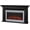 Black, variant on Real Flame Sonia 69" Landscape Electric Fireplace in Black