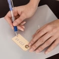 thumbnail image 4 of 100 Small Manila Paper Tags with String - #1, 2 3/4” x 1 3/8” - Hang Shipping Labels with String Attached and Reinforced Hole, Pre-Strung Tags, 4 of 10