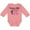Mauve, variant on Inktastic Pi Day Baby Girl Cute Math Girls Long Sleeve Baby Bodysuit