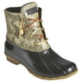 thumbnail image 2 of Sperry  Womens Saltwater Camouflage Duck  Casual Boots   Ankle Low Heel 1-2", 2 of 5