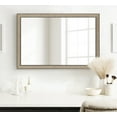 thumbnail image 7 of Kate and Laurel Soniva Traditional Rectangle Wall Mirror, 20 x 30, Gold, Global Framed Rectangular Bathroom Vanity Mirror with Embossed Ornate Texture, 7 of 7