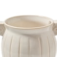 thumbnail image 4 of My Texas House 8" White Planter Ceramic Scroll Vase, 4 of 5