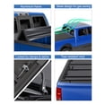 thumbnail image 5 of Roll-Up Soft Vinyl Truck Bed 6.4 FT Tonneau Cover Compatible for 2003-2023 Chevrolet Silverado 1500 GMC Sierra 1500, 5 of 7