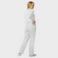 thumbnail image 2 of SPECTRUM UNIFORMS Unisex Scrub Pant Cargo Pant | Elastic and Drawstring Waist Soft Fabric Ideal for Medical Professionals Lab Work Wear Nurse Pant White, 2 of 5