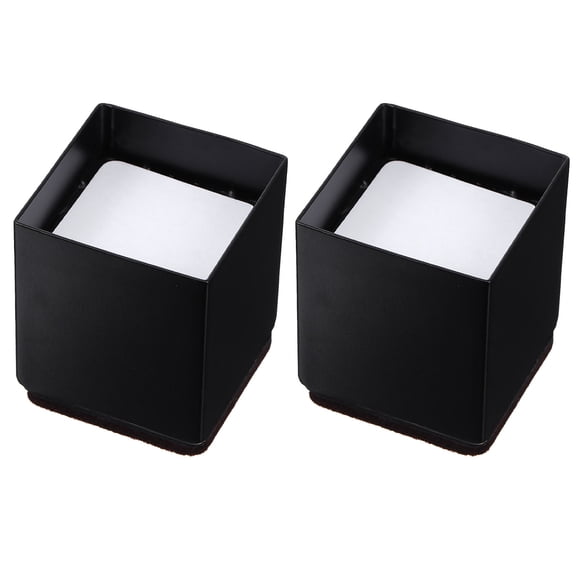 LEORX 2Pcs Furniture Accessory Chair Leg Riser with Stable Carbon Steel
