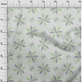 thumbnail image 3 of oneOone Polyester Spandex Green Fabric Asian Block Craft Projects Decor Fabric Printed By The Yard 56 Inch Wide, 3 of 4