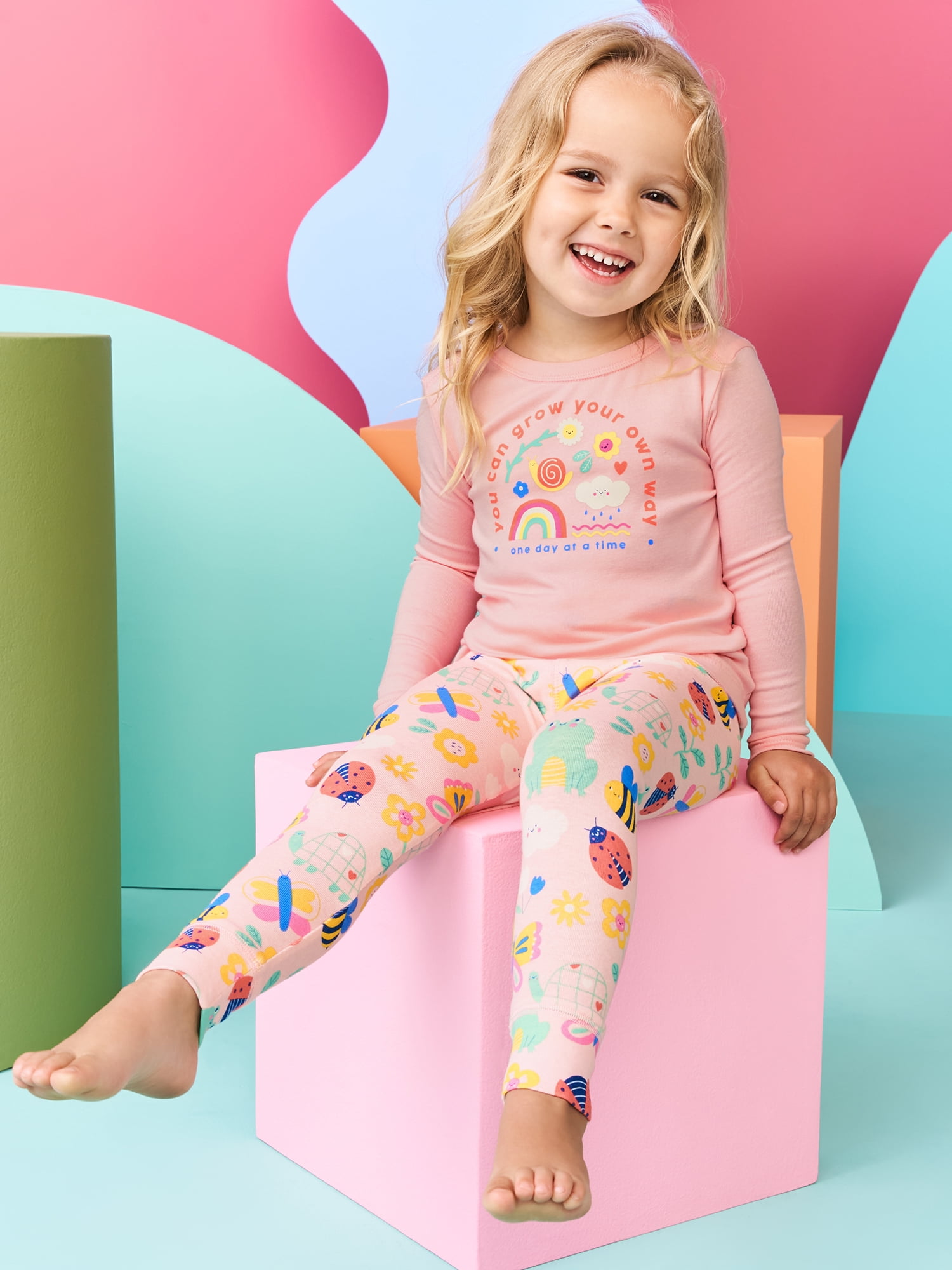 Garanimals Baby & Toddler Pajama Sets, 2-Piece & 6-Piece, Sizes 12M–6T