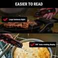 thumbnail image 4 of ThermoPro Lightning 1-Sec Instant Read Meat Thermometer, Professional-Grade, Waterproof with Auto-Rotating Display and Calibration Mode, 4 of 9