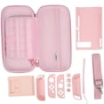 thumbnail image 1 of Portable Storage Bag Screen Protector Game Console Protective Accessories for NintendoPink, 1 of 4