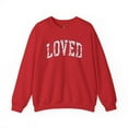 thumbnail image 2 of Loved Crewneck Sweatshirt, Valentine's Day Gifts for Her, Women Sweatshirt, 2 of 5