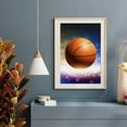thumbnail image 6 of Poster Prints Wall Paper Art Decor Vintage Sports Basketball Stars 24x36 inch Photo Picture Poster for Home Bedroom Living Room Kitchen, 6 of 7