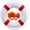 Red w/Rope 98.4FT, variant on 20 Inch / 50cm Pool Safety Life Preserver Throw Ring Buoy- Swim Foam Rings for Swimming Pool Wall Decoration with 98.4FT Water Floating Lifesaving Rope