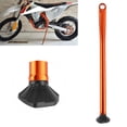 thumbnail image 1 of Pata de Cabra para Motocicleta Soporte Lateral de Estacionamiento de aleación de Aluminio Compatible con 150 200 250 300 350 Orange Noir ANGGREK  Otros, 1 of 8