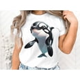 thumbnail image 2 of Orca Whale Lover Fish Ocean Sea Animal Gift Men Women Kids T-Shirt Orca Whale Ocean Life Birthday Holiday Presents Men Women Kids Tshirt, 2 of 10