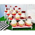 thumbnail image 3 of Adornos Para Cupcakes De La Universidad De Arkansas (24 Piezas) Arkansas Razorbacks Suministros De Fiesta Para Razorbacks Fútbol Regalo De Cumpleaños Decoraciones De Fiesta De Graduación (Arkansas Raz, 3 of 5