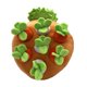 thumbnail image 2 of Creative Dog Vegetable Plush Toy Gift,Vegetable Fruit snuffle pad,Pet Interaction Pull The Fruit Stuffed Toy,Molars Toy for dogs and cats naranja perfecl Muñeca de zanahoria, 2 of 7