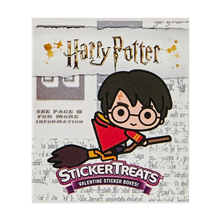 Harry Potter Sticker Treats, Valentine's Day, Kiddie Exchange Greeting  Cards, Paper, 16 Count 
