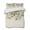 Beige, variant on Quilts Twin Size, Farmhouse Blue Floral Soft Comforter Bedding Set for Bed, Vintage Botanical Leaves Burlap Lightweight Quilted Bedspread with Pillow Cover(2 Pieces) for All Season, 68x86 Inch