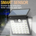 thumbnail image 6 of Solar Street Light Outdoor LED Flood | IP65 Waterproof Solar Powered Security Lamp | Dusk to Dawn Motion Sensor | Wide 120° Beam Angle | 1200mAh Battery | ABS | Black | 7.3x9.2x4.9cm | 1 Pack, 6 of 9
