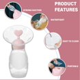thumbnail image 6 of Amplim Manual Compact Silicone Single Breast Pump, Includes 2 Milk Saver Stoppers, 6 of 11