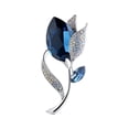 thumbnail image 4 of 5x Broche de Flor Pin Aleación Brillo Moda Hermosa para Mujeres Ropa Regalos Azul Strade Fareast Limited, 4 of 8