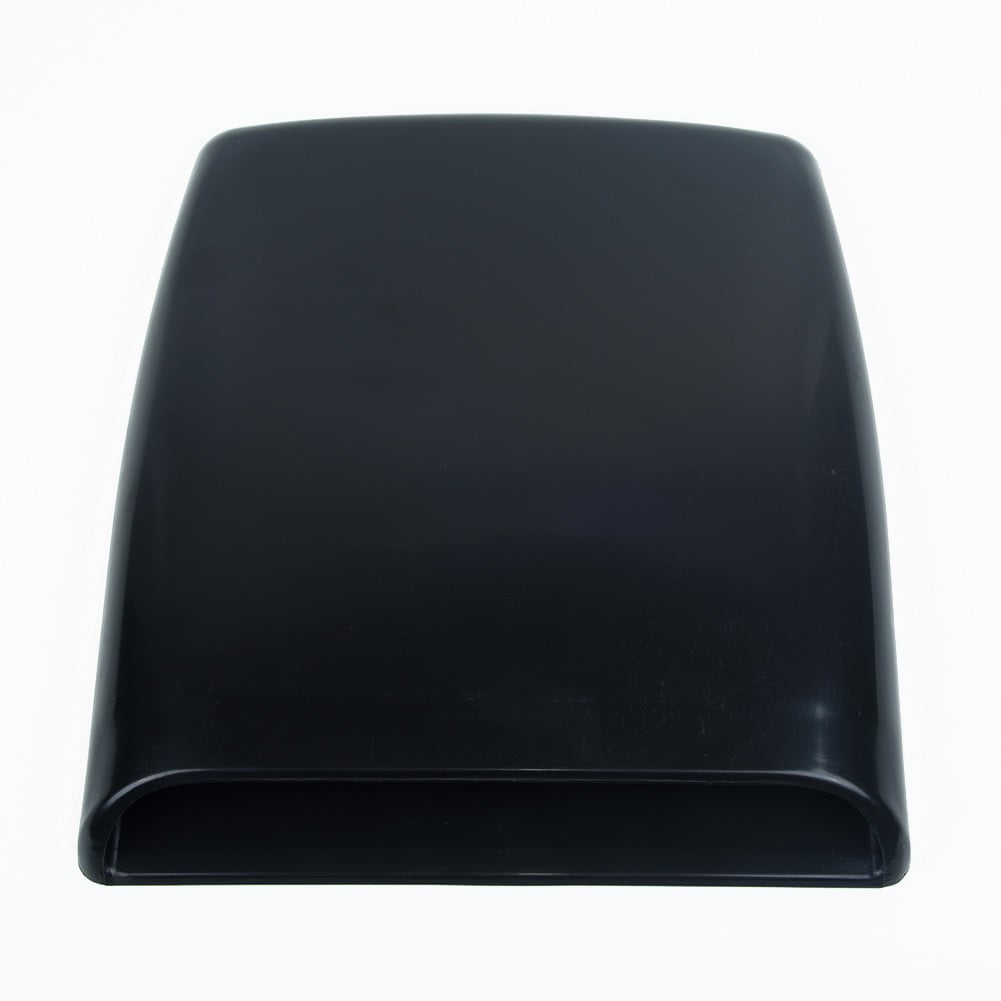 Mduoduo 1x Universal Car Bonnet Hood Scoop Air Flow Intake Vent Cover-Decorative ABS-Plastic 28*25*3.3cm Car-Acesssories Car Accessories